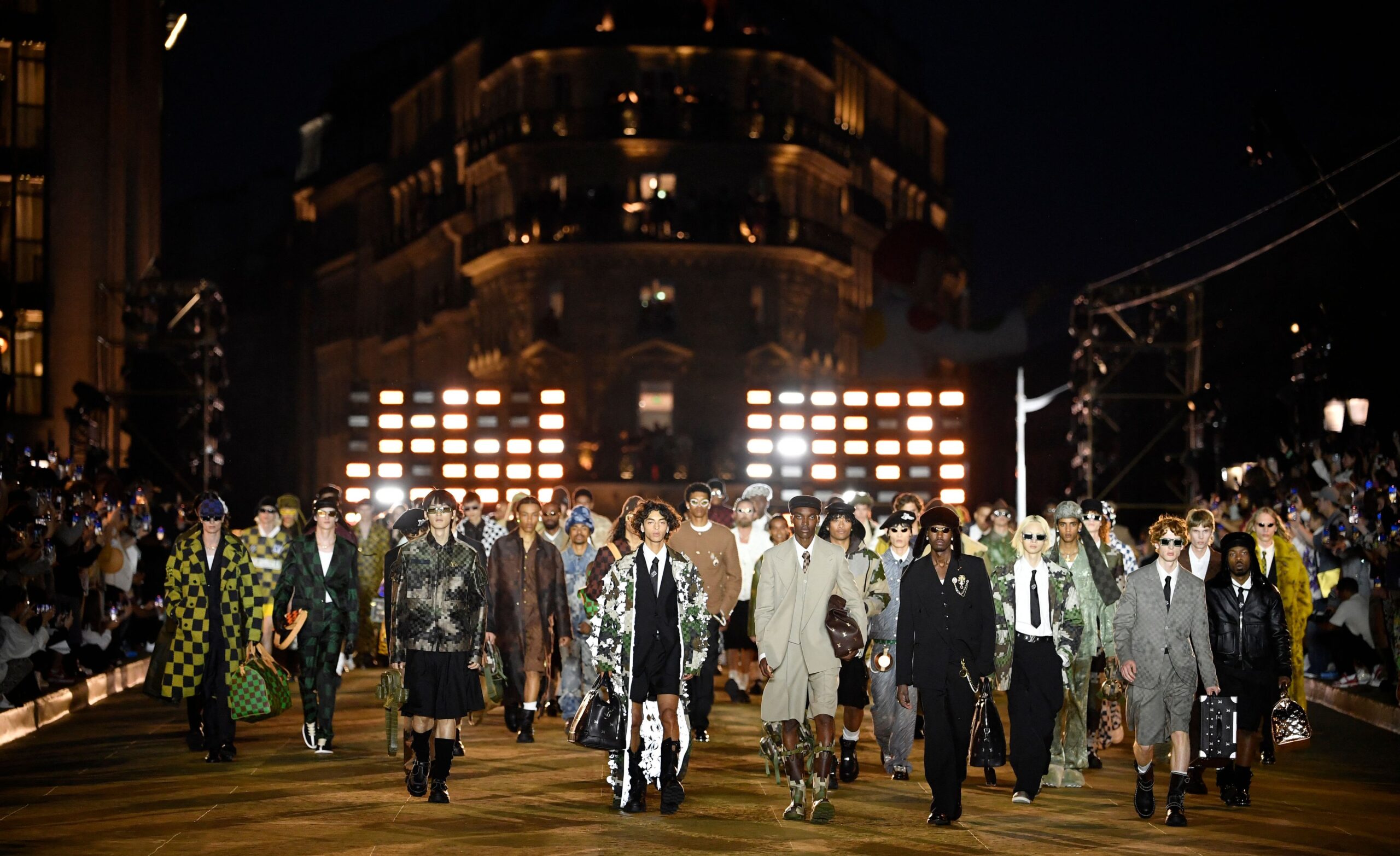 Pharrell Unveils His Vision for Louis Vuitton on Paris' Oldest