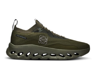 Cloudtilt Loewe x On Cloud Sneakers available in Canada now Khaki