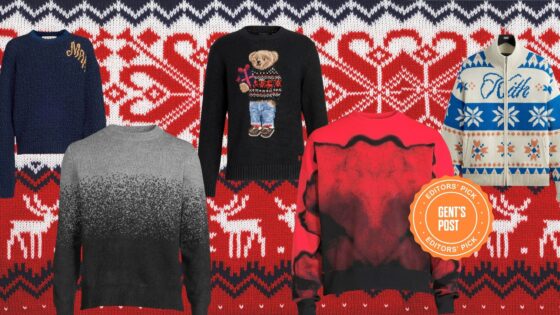 Ugly christmas sweater alternatives Holiday for men him man his gift ideas Ralph Lauren Harry Rosen Holt Renfrew KITH Kithmas