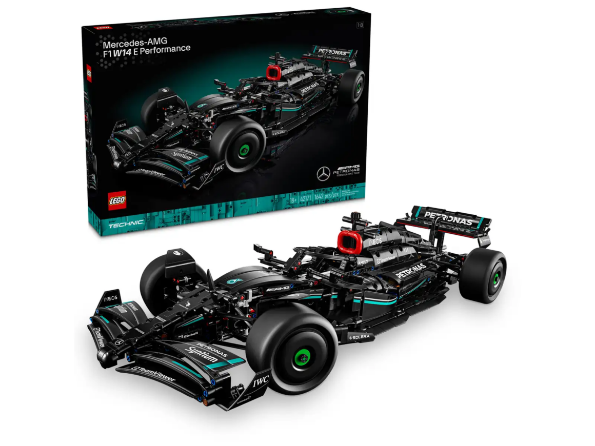 Mercedes AMG F1 W14 E Performance These 10 F1 and Supercar LEGO kits are a racing and car enthusiast’s dream