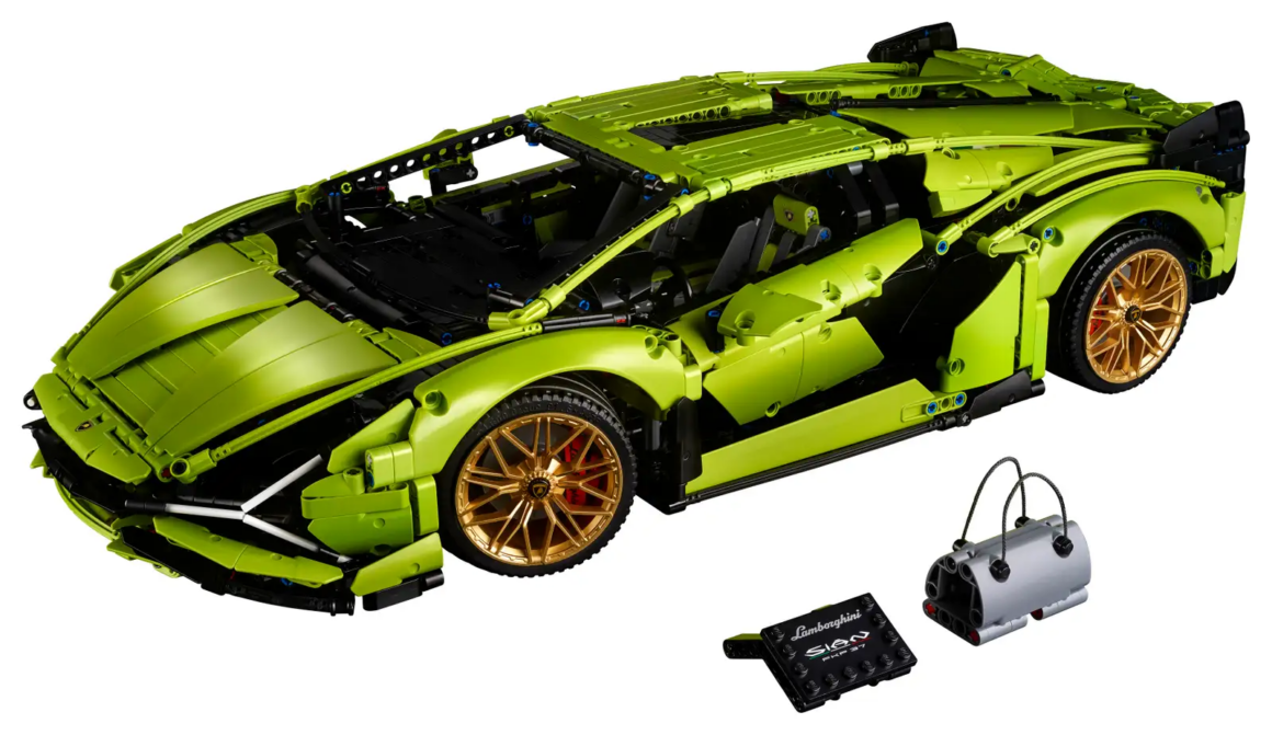 Lamborghini Sián FKP 37 F1 and Supercar LEGO kits are a racing and car dream