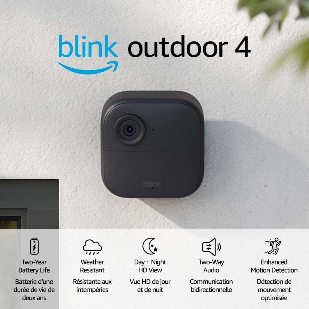 Amazon blink outdoor 4 camera system smart Prime Day deals in Canada