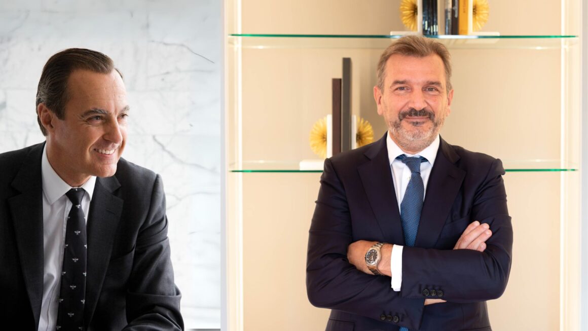 Jean-Christophe Bédos, President and CEO of Birks Group (left), and Emmanuel Perrin, CEO of TimeVallée and Head of Specialist Watchmakers Distribution, running Richemont’s Specialist Watchmaker’s Maisons (right). (photos: Courtesy) flagship