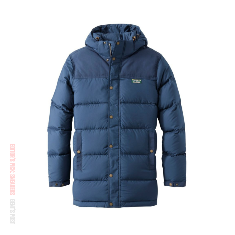 L.L.Bean Canada Classic Down Parka one of the top warmest winter jackets in Canada for men him this cold season