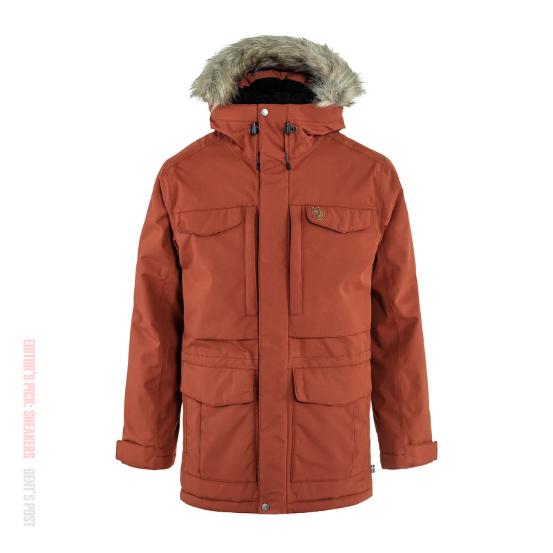 Fjallraven Nuuk Parka one of the best winter jackets parkas to keep him warm this cold winter in Canada