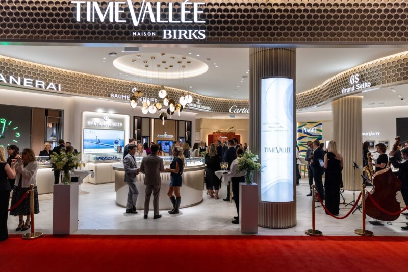 TimeVallée Montreal flagship boutique in collaboration with Maison Birks at the RoyalMount mall in Montreal Quebec. (Photo: JF Galipeau)