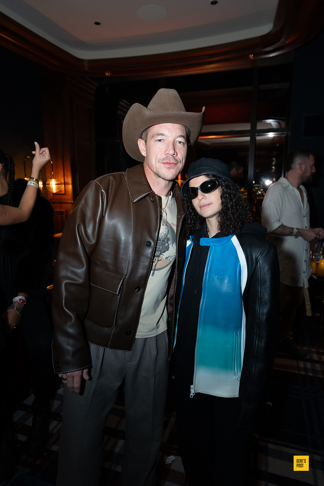 Diplo and Carlita in Vroom Room at Resorts World Las Vegas during F1 Vegas Grand Prix 2024 (Photo: Courtesy of Vroom Room)