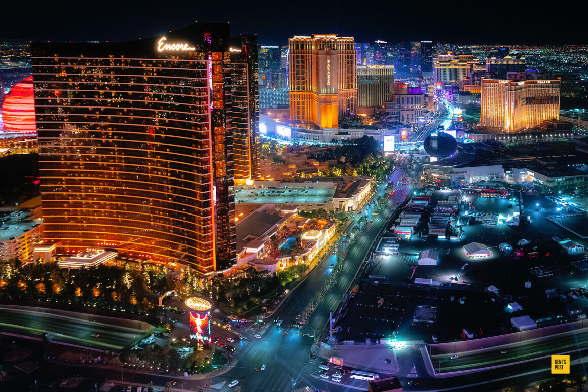 View from Vroom Room at Resorts World Las Vegas during F1 Vegas Grand Prix 2024 (Photo: Courtesy of Vroom Room)