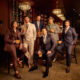 Modern Gents group (left to right): Natasha Morén-Espinoza, Alen Palander, Lucas Twyman, Samir Mourani, Steven Branco and Ashman Hobian, with a bottle of Angel’s Envy Kentucky Straight Bourbon Whiskey Finished in Port Wine Barrels. (Photo: Shot by Nick Merzetti, Produced and directed by Steven Branco for Gent’s Post/Angel’s Envy)