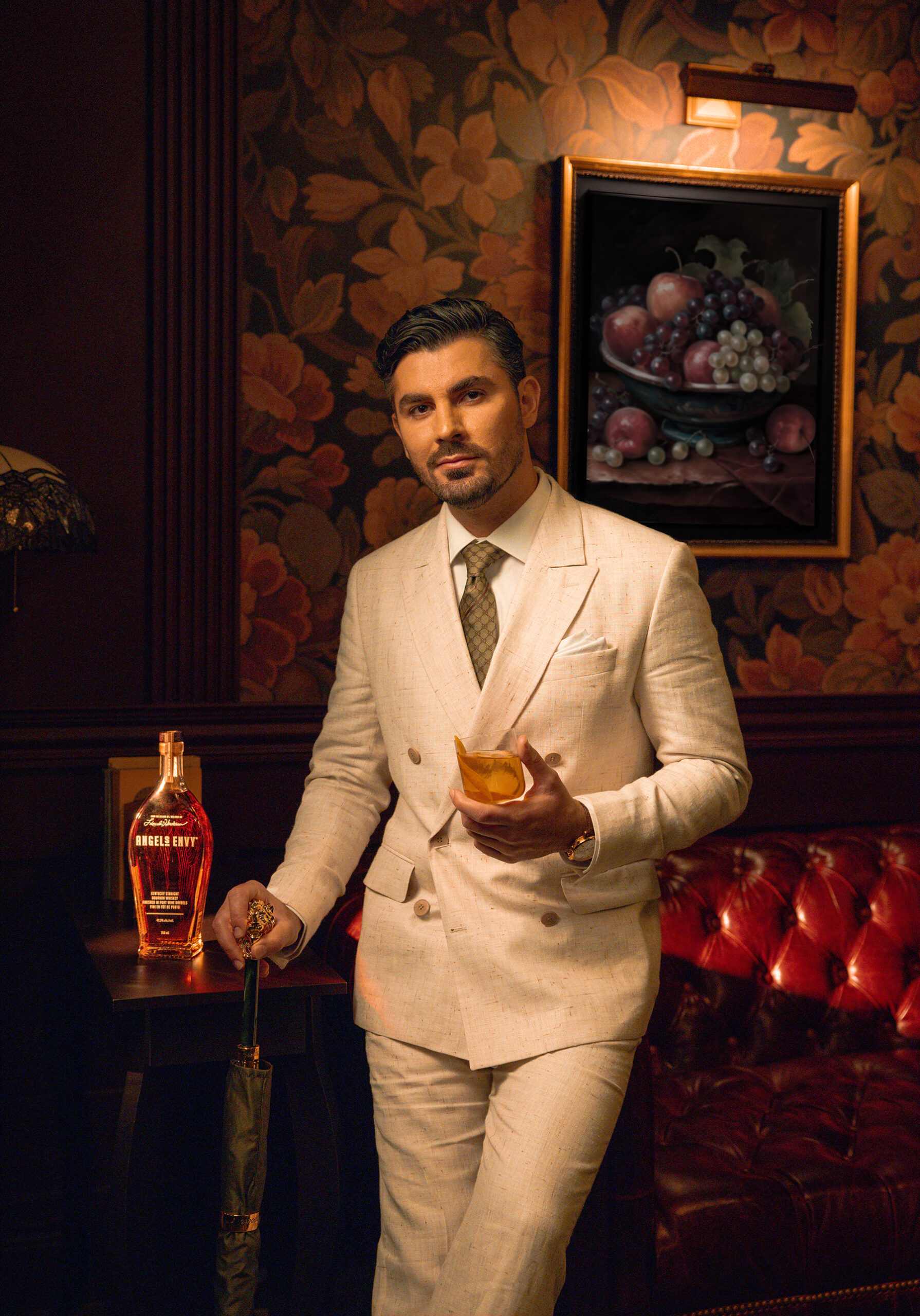 Alen Palander for Gent's Post Modern Gents campaign with Angel's Envy styled by GotStyle Toronto