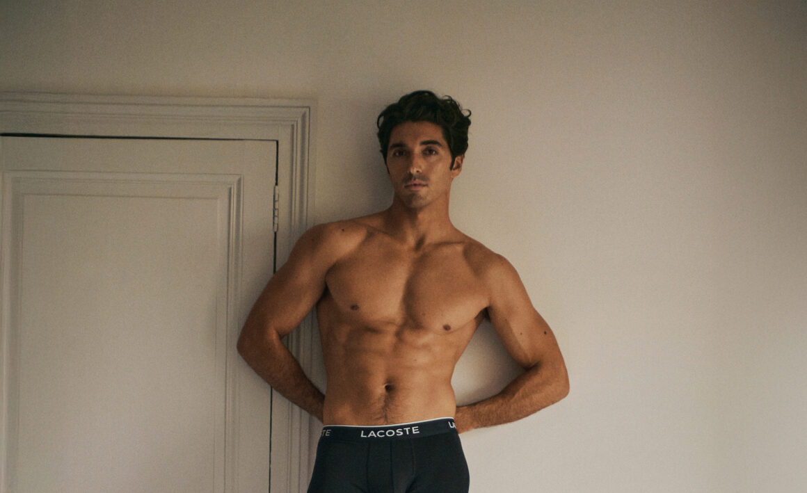 Lacoste scores big with Taylor Zakhar Perez as their new underwear ambassador