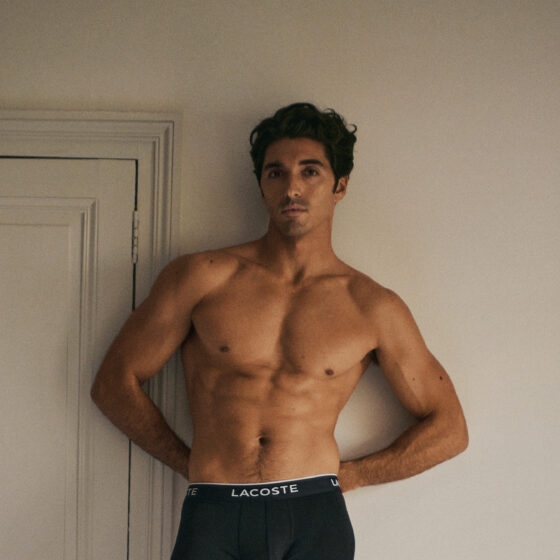 Lacoste scores big with Taylor Zakhar Perez as their new underwear ambassador