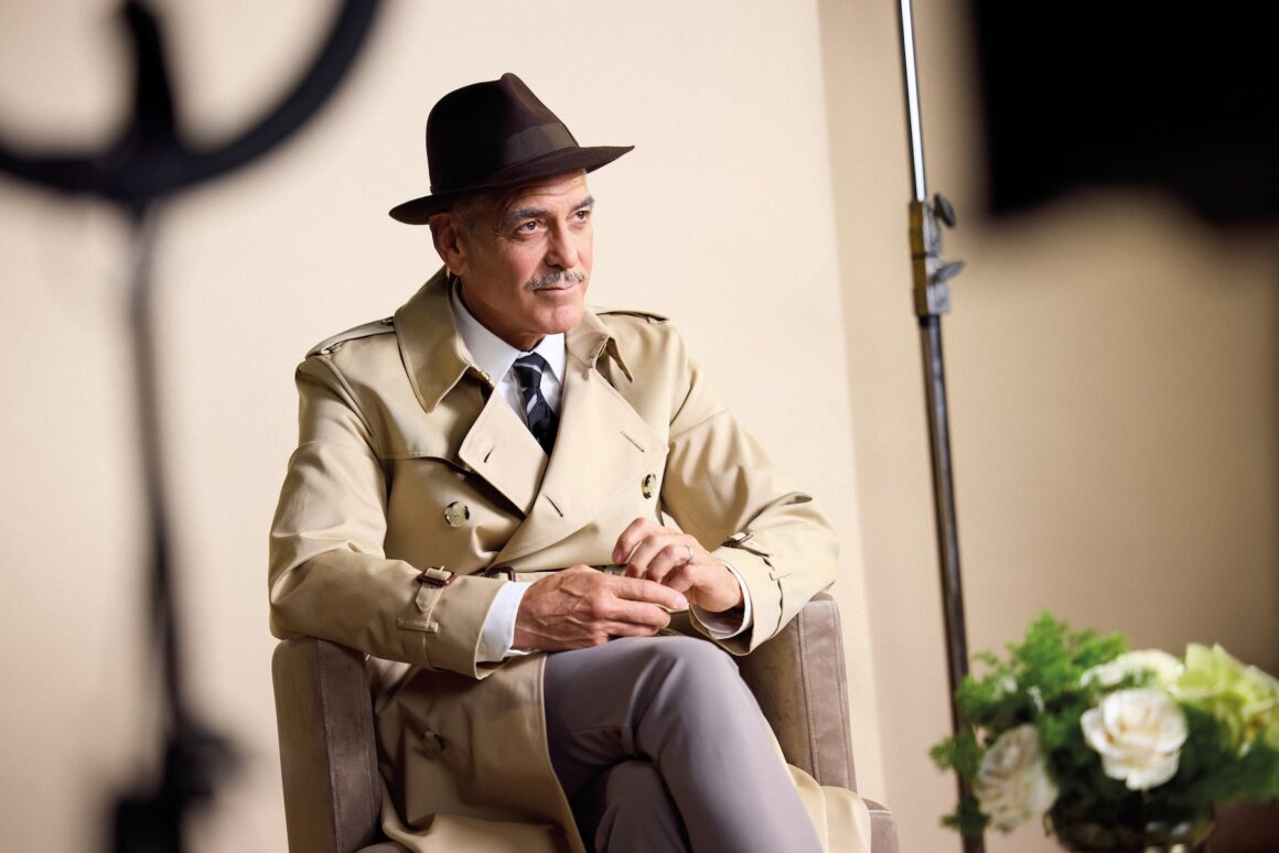 George Clooney as a Detective on a commercial spot for Nespresso 