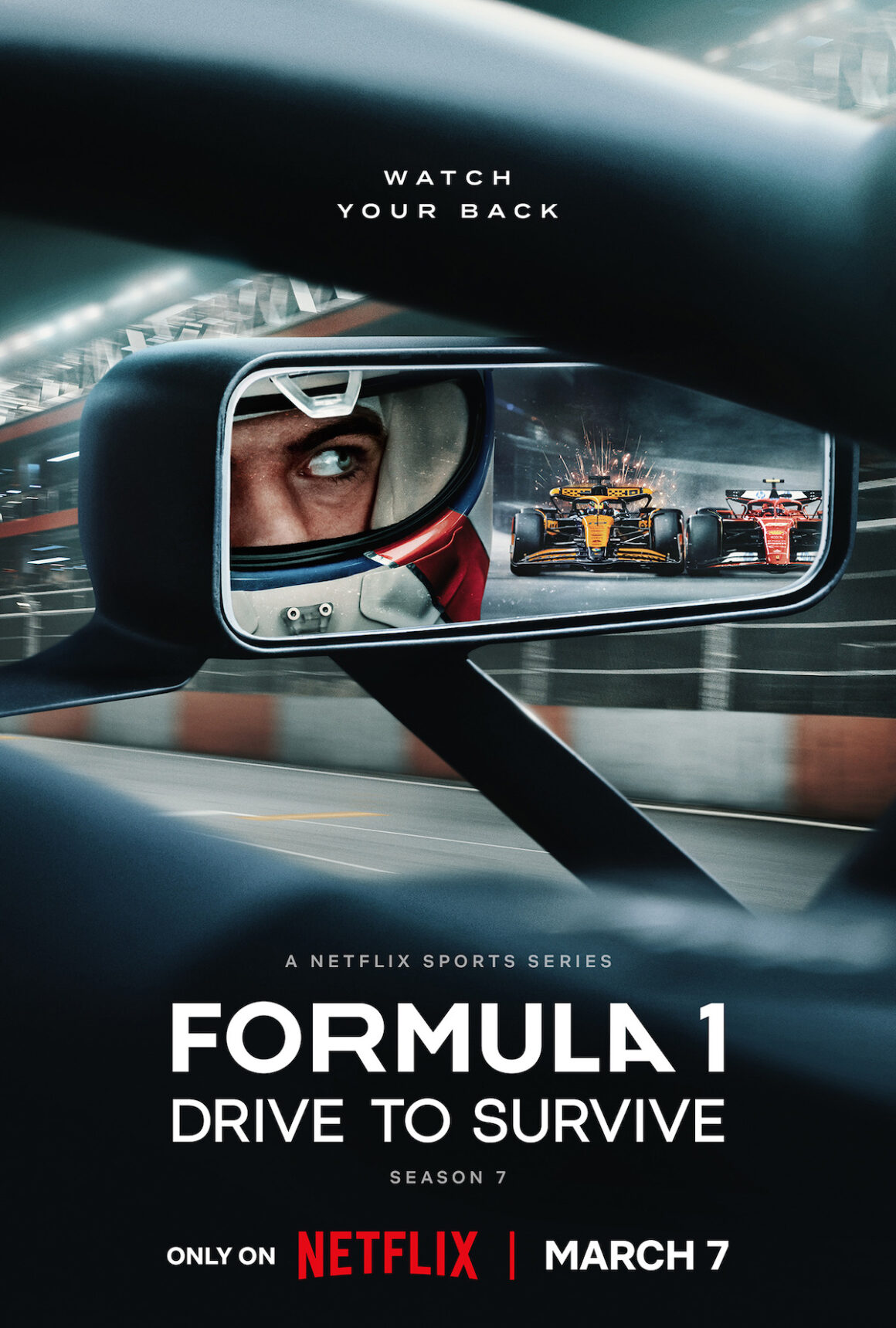 Drive to Survive Season 7 woth Lewis Hamilton on Netflix exclusively