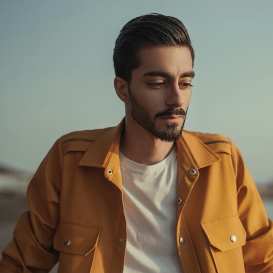 Man with nice skin