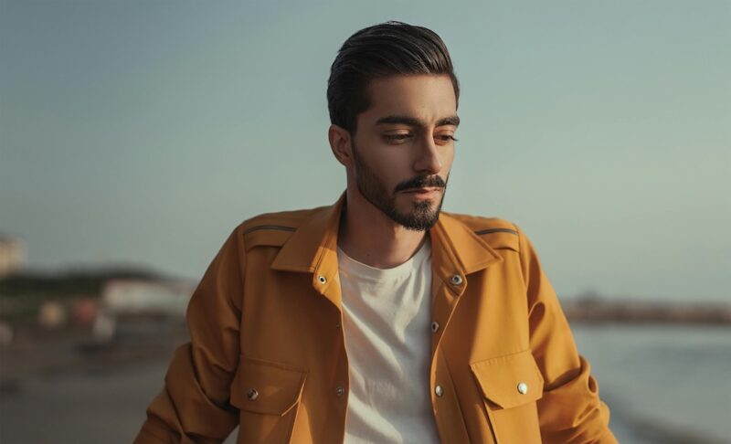 Man with nice skin