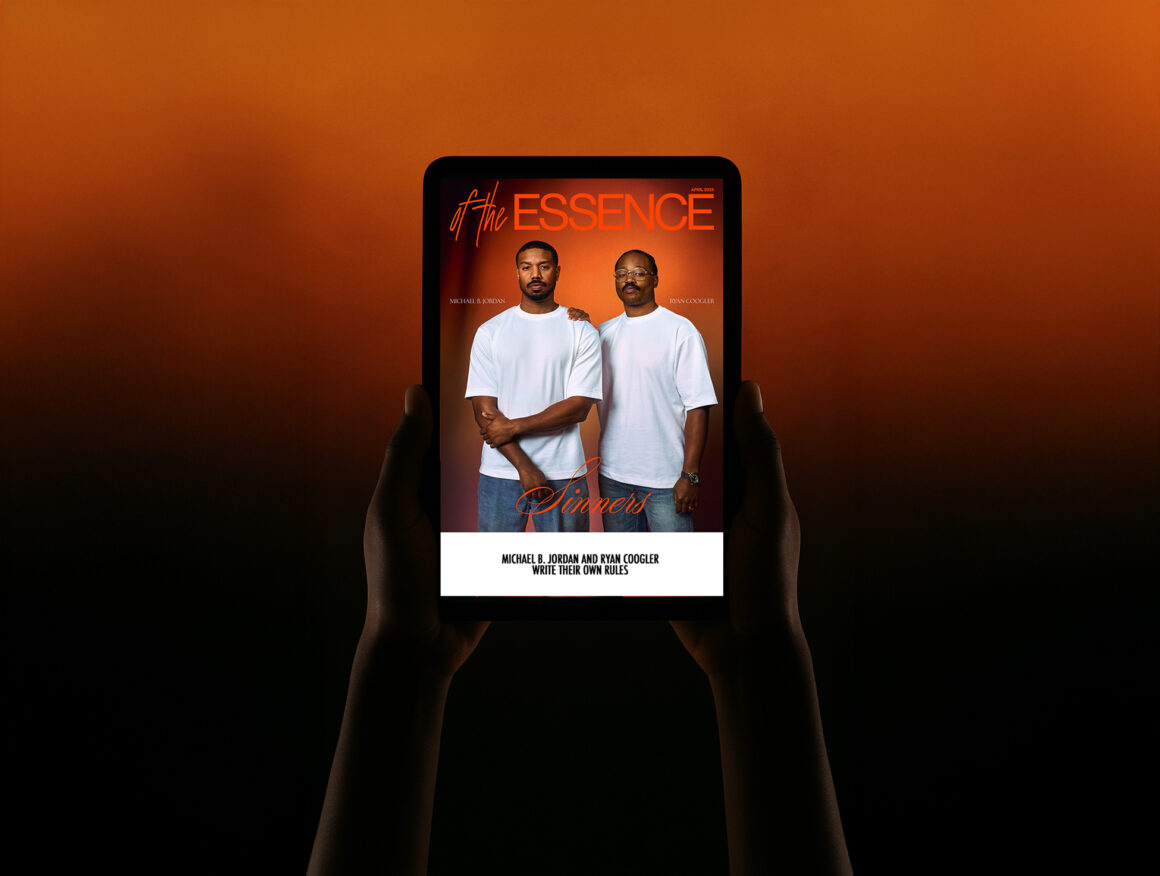 Michael B. Jordan And Ryan Coogler Write Their Own Rules Uniqlo White Tshirt Airism U collection Oversized tee. Discover the t-shirts worn by Michael B. Jordan and Ryan Coogler's in Essence Magazine's latest digital cover.