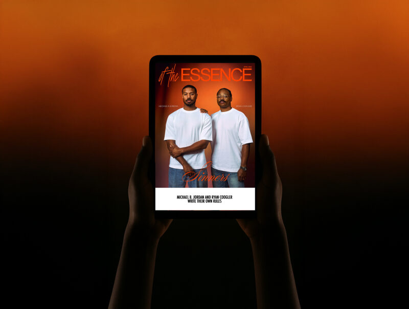 Michael B. Jordan And Ryan Coogler Write Their Own Rules Uniqlo White Tshirt Airism U collection Oversized tee. Discover the t-shirts worn by Michael B. Jordan and Ryan Coogler's in Essence Magazine's latest digital cover.