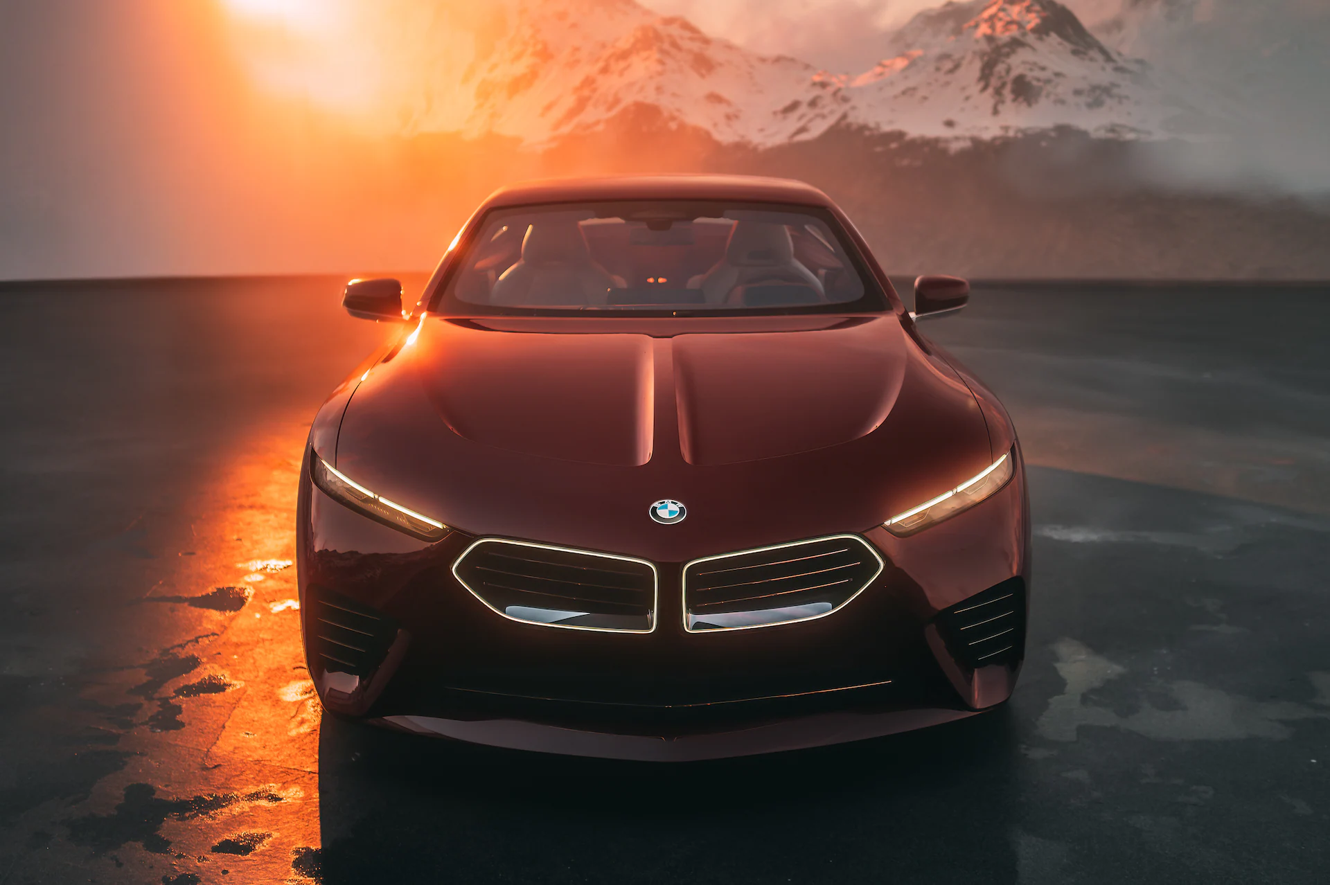 BMW Speedtop Concept Car revealed this May 2025 in Italy. 