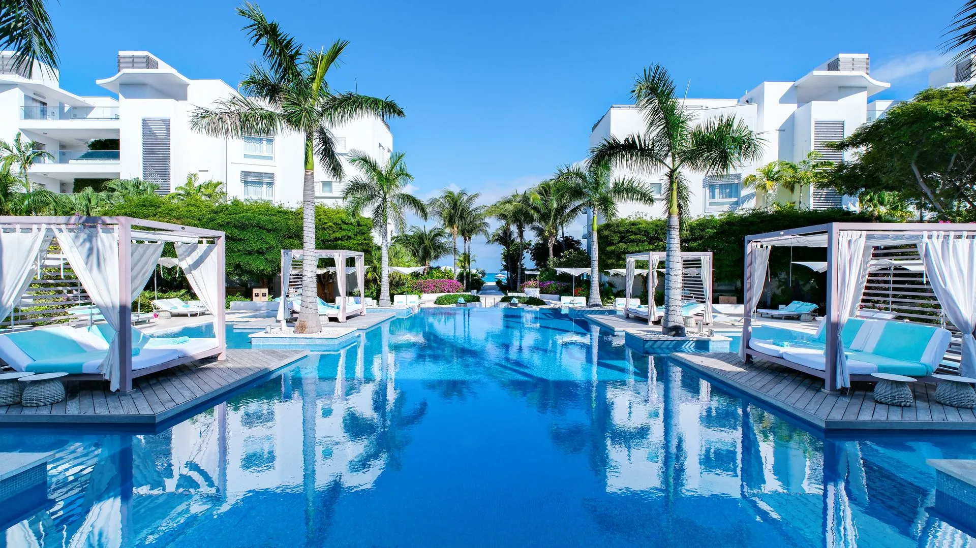 Wymara Resort on Turks and Caicos Providenciales also known as Provo or Big Island. 