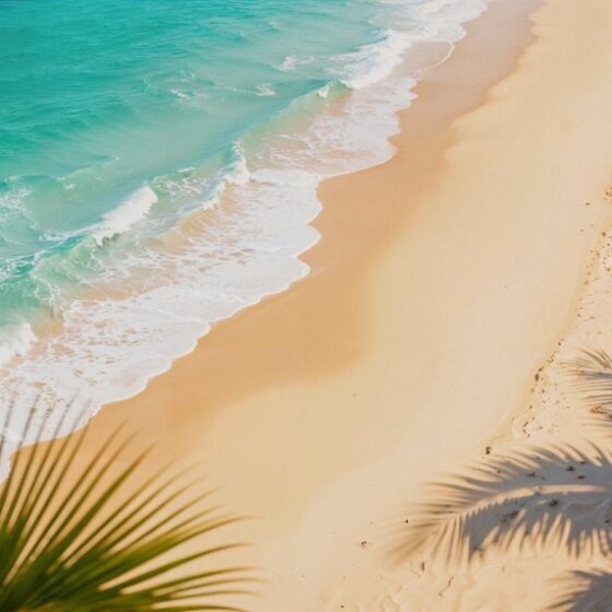 Beach scene