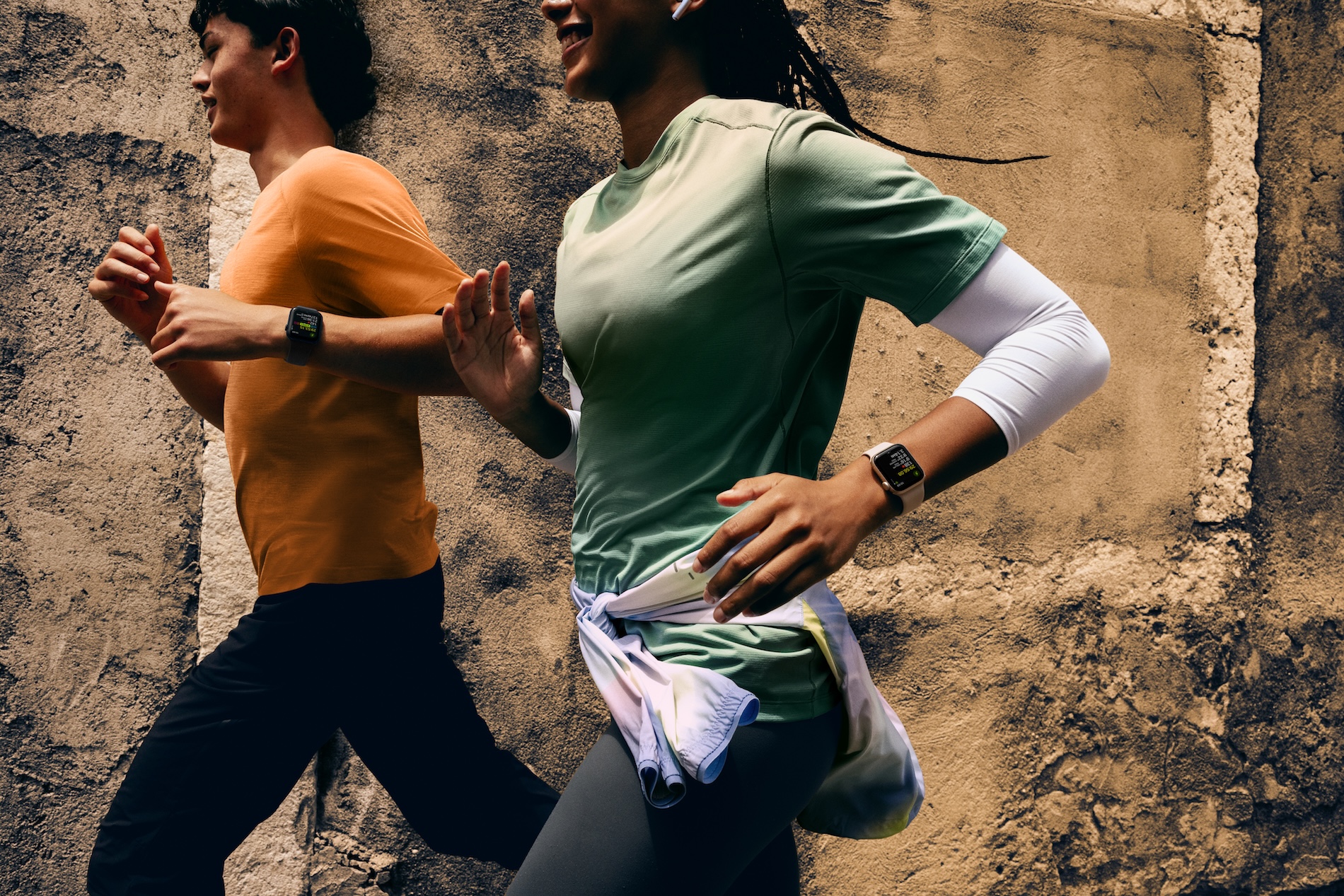 Apple Watch Series 11 in use with the AirPods Pro 3