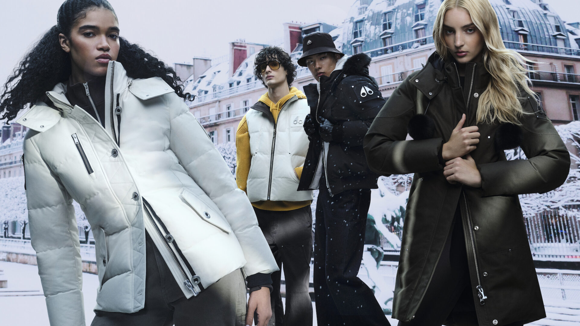 Moose Knuckles Outwear for him her and them genderless for this upcoming fall winter season 2025 2026