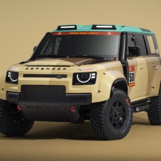 Land Rover Defender Dakara D7X-R race model releases launch prototype