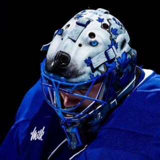 Toronto Maple Leafs goaltender Anthony Stolarz, his 2025–26 mask isn’t just gear. It’s a tribute to where he comes from, the goalies who inspired him, and the childhood dreams that got him here by Jordon Bourgeault on iPad M5 Pro