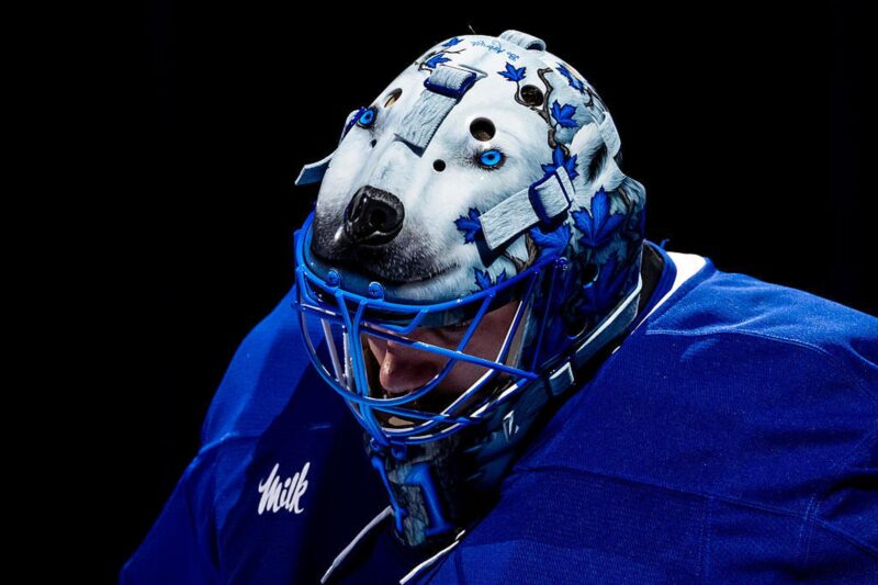 Toronto Maple Leafs goaltender Anthony Stolarz, his 2025–26 mask isn’t just gear. It’s a tribute to where he comes from, the goalies who inspired him, and the childhood dreams that got him here by Jordon Bourgeault on iPad M5 Pro