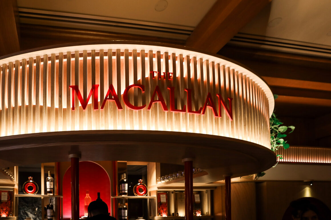 The Library by The Macallan bar newly redesigned. 