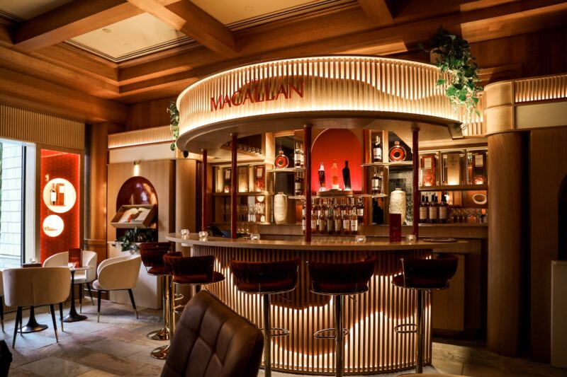 Four Seasons Resort & Residences Whistler Canada's Number 1 resort named by Travel & Leisure magazine CN Traveller new bar The Library by The Macallan Bar in the lobby ultimate must visit apres ski in Whistler top place near you to visit