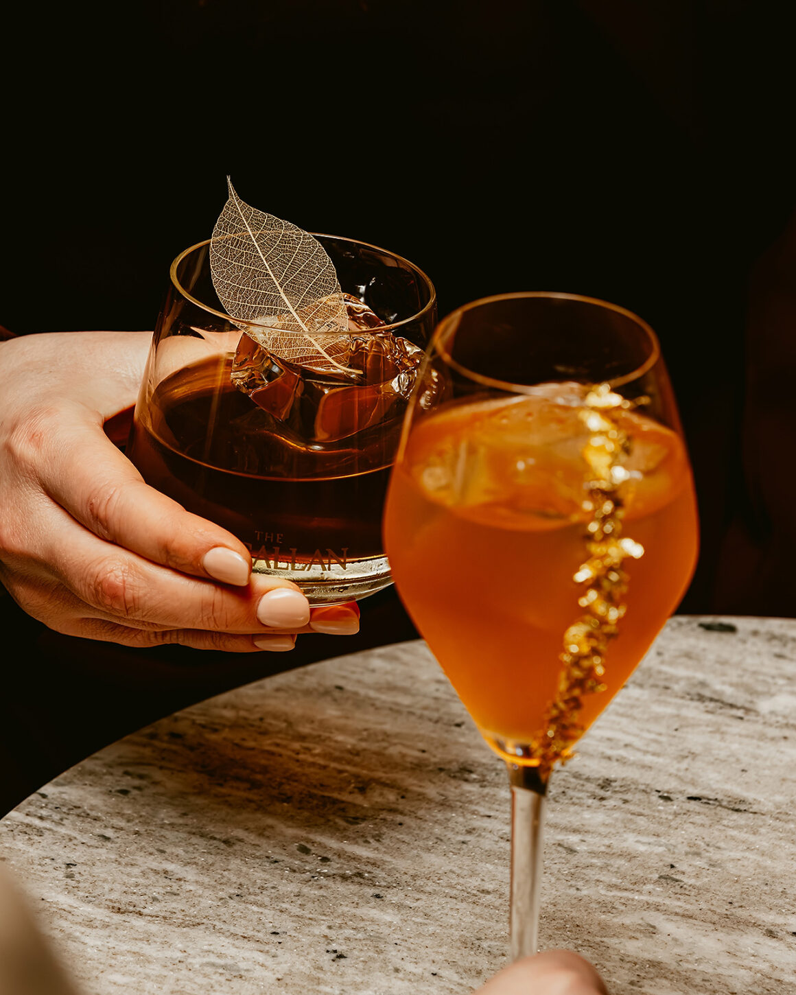 The Four Seasons Resort Whistler The Library by The Macallan bar cocktails curated with rare whisky