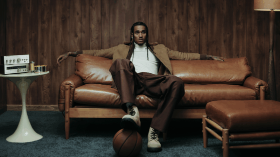 Jordan Clarkson in the ALDO Doublezero Boots Capsule collection