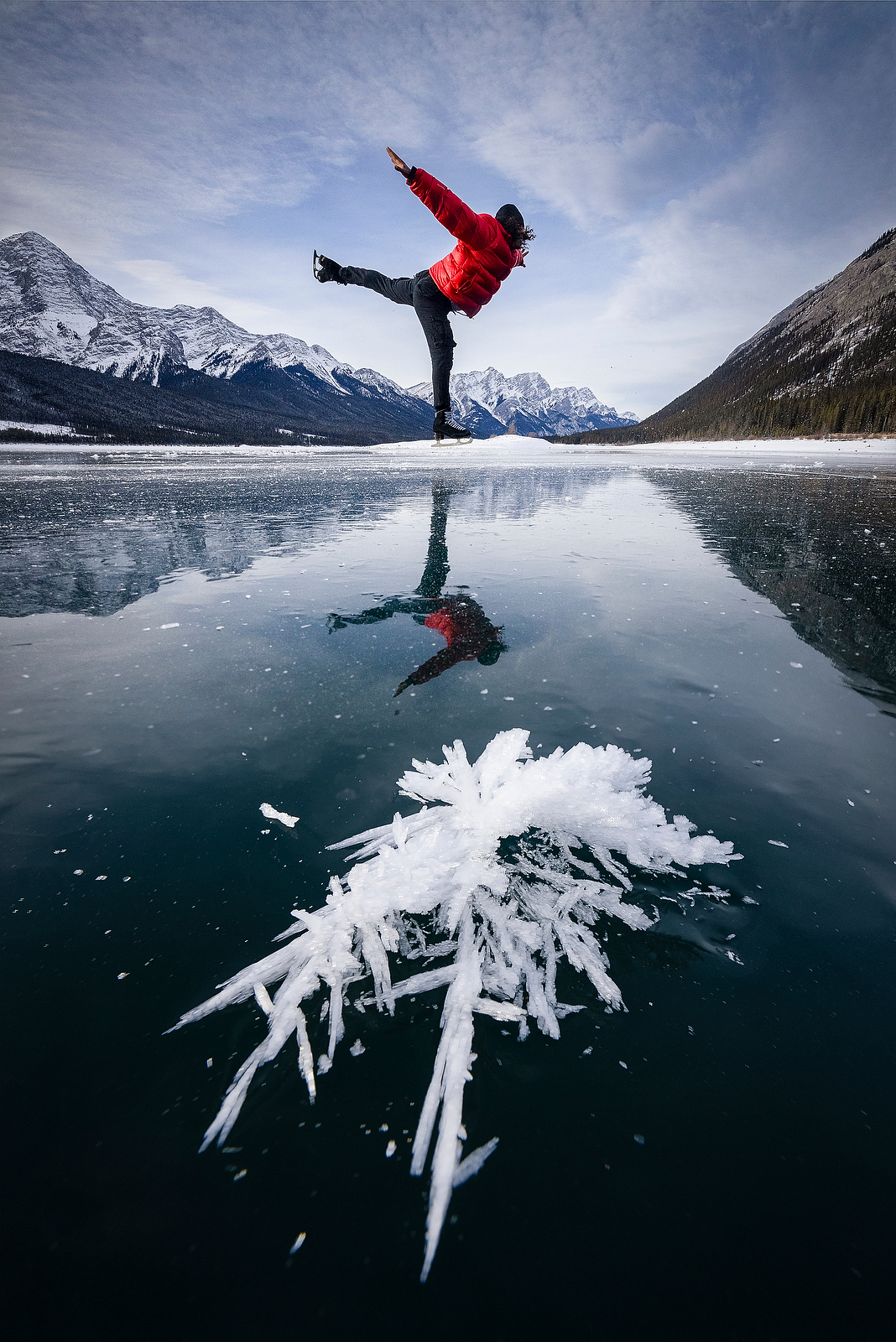 Elladj Balde wild ice former olympic athlete shot by Paul Zizka iphone 17 Pro