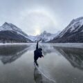 Elladj Balde on wild ice by Paul Zizka