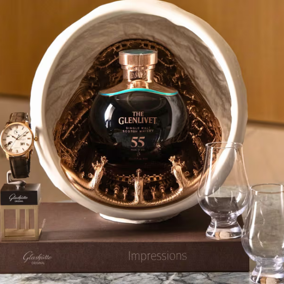 The Glenlivet 55 Legacy Experience and rare collection bottle Edition No. 1 of The Eternal Collection