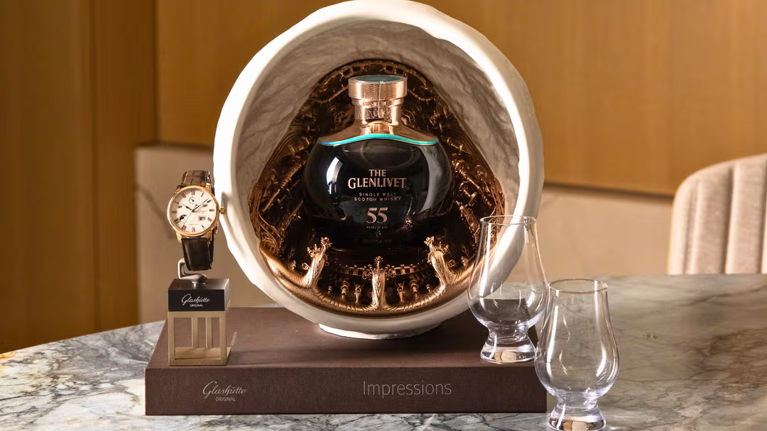 The Glenlivet 55 Legacy Experience and rare collection bottle Edition No. 1 of The Eternal Collection