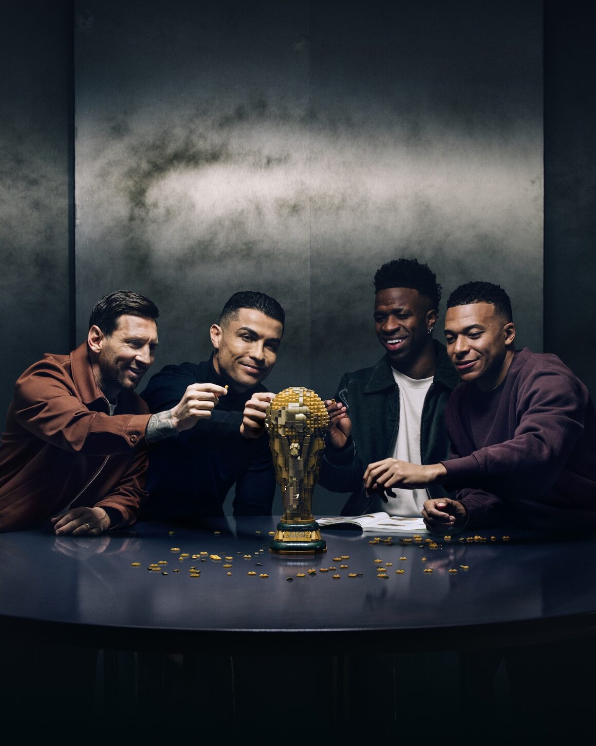 FIFA World Cup Lego icons legends collaboration Ronaldo Messi and more