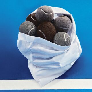 BOSS Australian Open partnership announcement campaign visuals