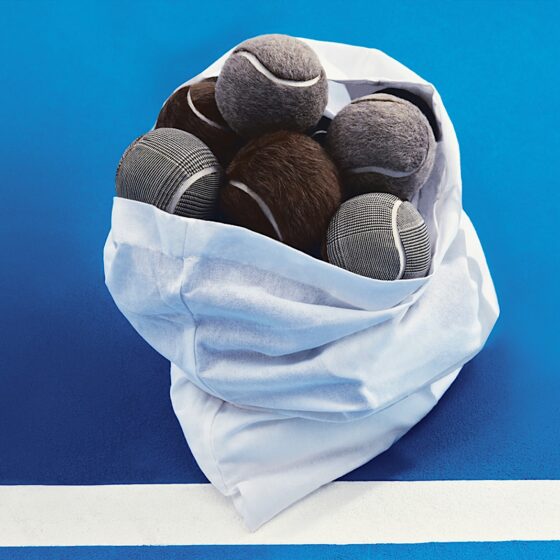 BOSS Australian Open partnership announcement campaign visuals