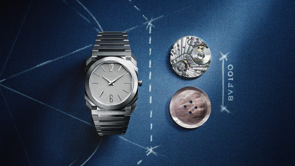 Watch & Wonders announcement from Bvlgari with the Octo finissimo 37mm. (Photo: Courtesy)