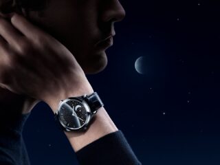 Van Cleef & Arpels Midnight Jour Nuit Phase de Lune dial close-up